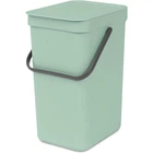 Ведро мусорное Brabantia Sort&Go 12 л мятно-голубой 211829 (00801184)