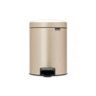 Бак для мусора с педалью Brabantia NewIcon Pedal Bin 5 л шампань 304422 (00800883)