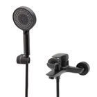 Смеситель для ванны с коротким изливом KOER KB-40008-05 (Цвет черный) (KR3473)