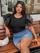 Боді SHEIN 2XL Чорний sz25031110066489591