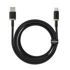 USB кабель Baseus Dura Series USB to Type-C 60W 2m чорний-золотий