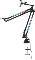 Универсальный пантограф для микрофона с держателем для смартфона OfficePro RGB Black (SA730B)
