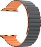 Ремешок ArmorStandart MagLink для Apple Watch 42 (Series 11-10)/41/40/38 Grey/Orange (ARM86924)