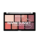 Палітра тіней для очей Revuele Eyeshadow Collection "Теплий захід сонця", 15 г