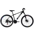 Велосипед Space 27.5" MERCURY DD FR рама-17" AL 2026 чорно-білий (OPS-SP-27.5-075)