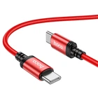 Кабель USB Hoco X89 Wind 60W Type-C to Type-C Червоний
