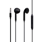 Дротові навушники 3.5mm Hoco M55 вкладиші з мікрофоном 1.2m Black