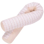 Подушка для кормления Baby Veres "Comfort Long zigzag бежевый" 170*52