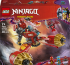 Конструктор LEGO Ninjago Штормовий робот-вершник Кая 333 елементи (71830)