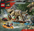 Конструктор LEGO Jurassic World Побег по реке от тираннозавра 199 элементов (76975)