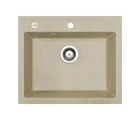 Кухонная мойка Adamant Prizma 590x495x200 ivory 430223