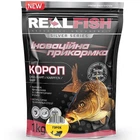 Прикормка Real Fish Карп 1кг (горох)