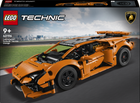 Zestaw klocków LEGO Technic: Pomarańczowe Lamborghini Huracán Tecnica 806 elementów (42196)