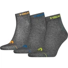 Шкарпетки Head QUARTER 3P UNISEX темно-сіро-жовто-синьо-помаранчеві (3 пари) 35-38 761011001-002