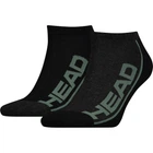 Шкарпетки Head PERFORMANCE SNEAKER 2P UNISEX чорно-зелені (2 пари) 35-38 791018001-164