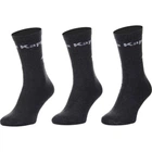 Носки Kappa SOCKS LOGO SABOYA 3PACK темно-серые (3 пары) 43-46 304MT00-906