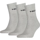 Носки Head SHORT CREW 3PPK UNISEX серые (3 пары) 35-38 771026001-400