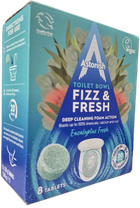 Таблетки для чищення унітазу Astonish Fizz&Fresh з ароматом евкаліпту 8 шт