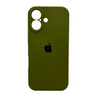 Защитный чехол-накладка Silicone Full Case AA Camera Protect для Apple iPhone 17 Army Green (FullAAi17-29)