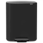 Бак для сміття з педаллю Brabantia Bo Pedal Bin 60 л чорний 211362 (00800908)