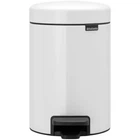 Бак для мусора с педалью Brabantia NewIcon Pedal Bin 3 л белый 112126 (00800479)