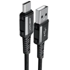 Дата кабель Acefast C1-04 USB to Type-C 3A (1.2m) (Black) (248788)