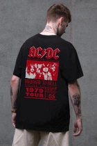 Чоловіча Оверсайз Футболка Without З Принтом ACDC L/XL Black