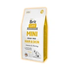 Сухий корм для дорослих собак мініатюрних порід Brit Care Mini Grain Free Hair&Skin