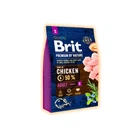 Сухой корм Brit Premium Adult S для взрослых собак мелких пород со вкусом курицы