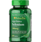 Селен Puritan`s Pride Selenium 200 mcg 250 таблеток