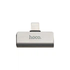 Перехідник Hoco LS24 Dual Lightning Converter Сталевий