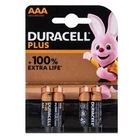 Батарейка LR03 Duracell Plus (блистер по 4шт) AAA (57864)