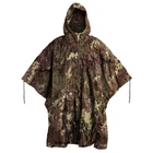 Пончо тактичне Mil-Tec One size Камуфляж Плащ-палатка RipStop PONCHO PE R/S 780GR. VEGETATO W/L (10630042)