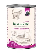 Влажный корм для кошек Baskerville Super Premium Lachs Mit Brombeeren Лосось с ежевикой 400 г