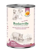 Консервированный корм Baskerville Holistic Утка кабан тыква