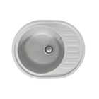 Мойка кухонная с крылом Adamant Ovum 615 х 495 х 200 мм искусственный камень врезная Old stone (1824296100410)