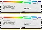 Пам'ять для настільних комп'ютерів Kingston FURY 32 GB DDR5 5600 MHz Beast RGB White (KF556C40BWA-32)