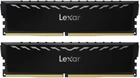 Пам'ять для настільних комп'ютерів Lexar 16 GB (2x8GB) DDR4 3600 MHz Thor Black (LD4U08G36C18LG-RGD)