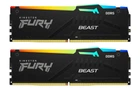Пам'ять для настільних комп'ютерів Kingston FURY 32 GB (2x16GB) DDR5 5600 MHz Beast RGB (KF556C40BBAK2-32)