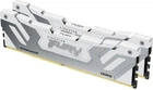 Пам'ять для настільних комп'ютерів Kingston FURY 48 GB (2x24GB) DDR5 8400 MHz Renegade White (KF584CU40RWK2-48)
