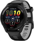 Смарт-годинник Garmin Forerunner 265 Black Bezel and Case w. Black/Powder Gray Silicone Band (010-02810-00/10/50)