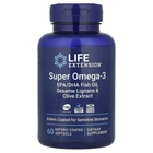 Супер Омега-3 Life Extension (Super Omega-3) 60 капсул з ентеросолюбильним покриттям (LEX-19856)