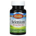 Селен Carlson (Selenium) 200 мкг 60 капсул (CAR-05280)