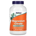 Цитрат магнію NOW Foods (Magnesium Citrate) 133 мг 240 веганських капсул (NOW-01296)