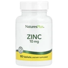 Цинк Nature's Plus (Zinc) 10 мг 90 таблеток (NAP-03630)