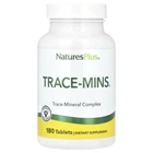 Мультимінерали Nature's Plus (Trace-Mins) 180 таблеток (NAP-03560)