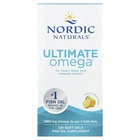Nordic Naturals, Ultimate Omega, омега кислоти, з лимонним смаком, 1280 мг, 120 капсул (640 мг у капсулі) (NOR-02790)