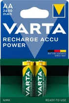 Акумулятор Varta NI-MH Power AA 2600 мА•г, 2шт