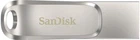 Накопичувач SanDisk 64GB USB 3.1 Type-A + Type-C Dual Drive Luxe Срібний