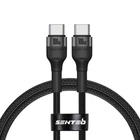 USB Кабель Senteo ST-01 Montes Series Type-C to Type-C 100W 1.2m Black